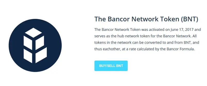 Bancor Network Token (BNT)