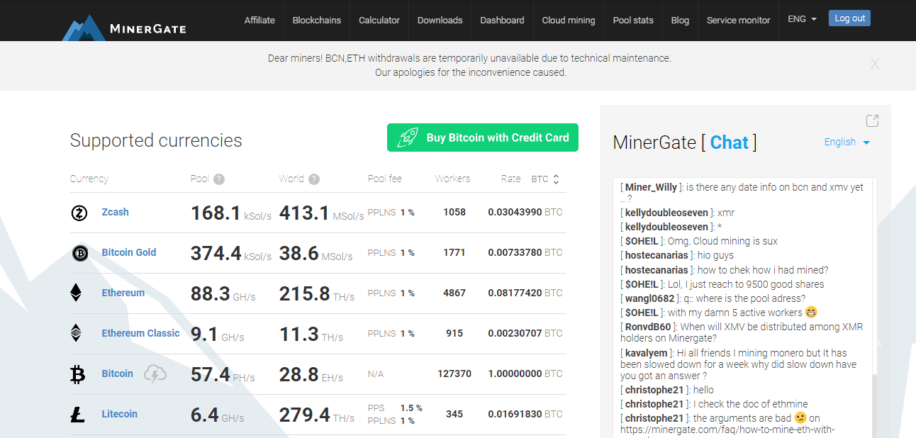 how to mine ethereum on minergate