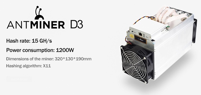 Antminer D3 – Hashrate | Specs | Profitability | Pros and Cons