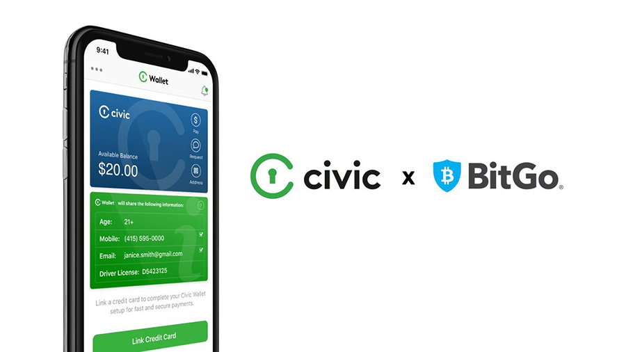 Civic and BitGo will Develop Anonymity-Oriented Cryptocurrency Wallet