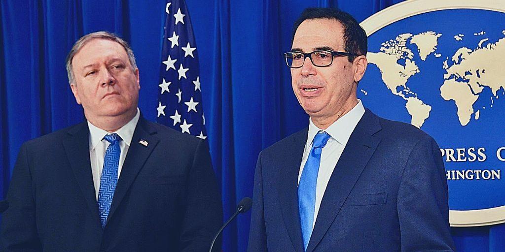 Steven Mnuchin on behalf of The White House about bitcoin and libra