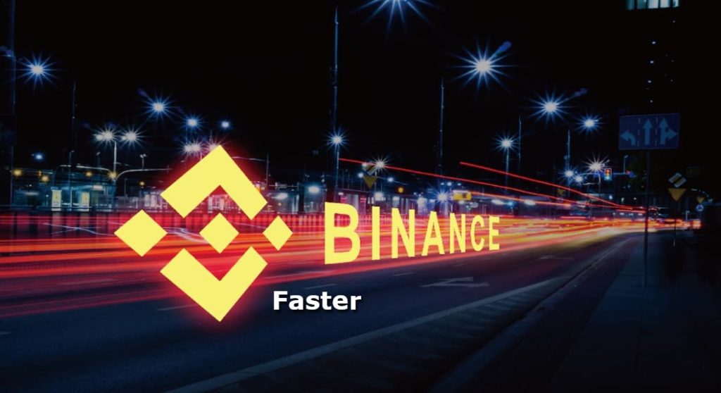 The Binance Exchange introduces faster deposits and withdrawals