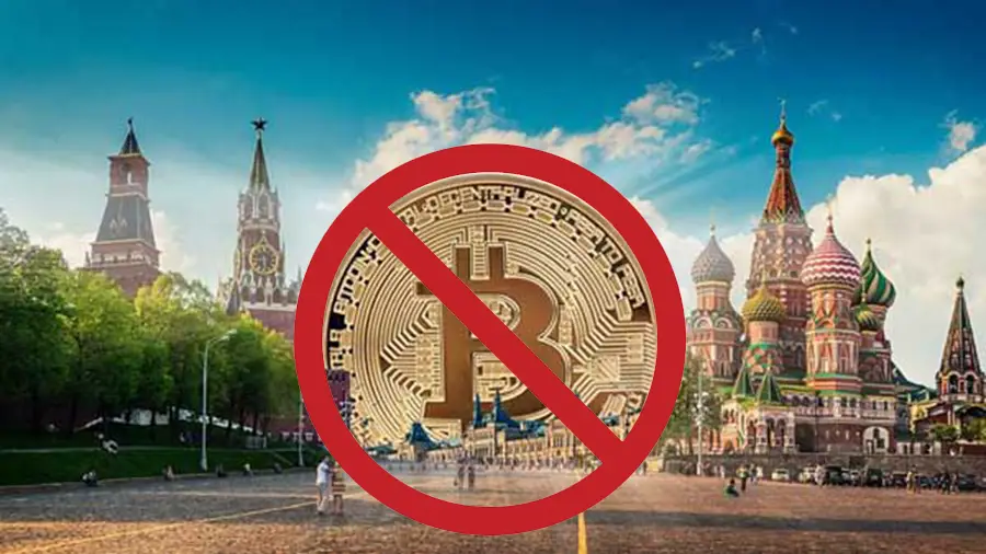 The use of cryptocurrency in Russia for payments will be prohibited