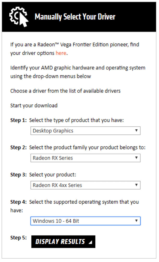  Install the latest graphics card drivers