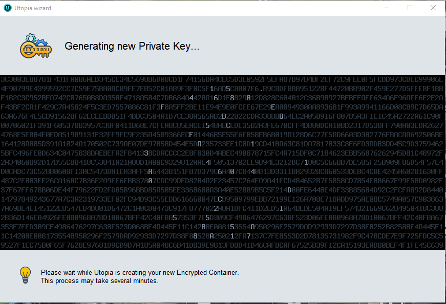 generate a private key