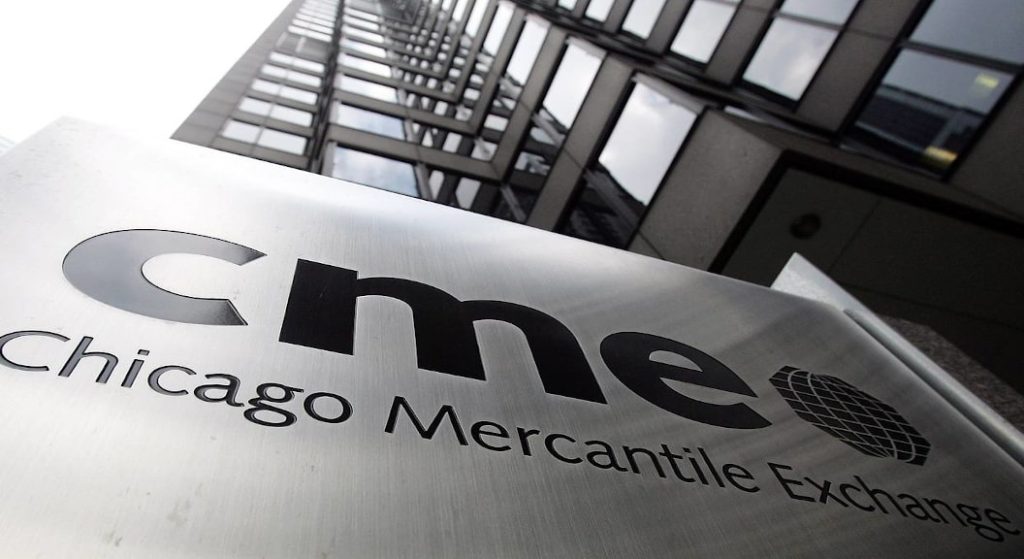 Chicago Mercantile Exchange bitcoin option contracts