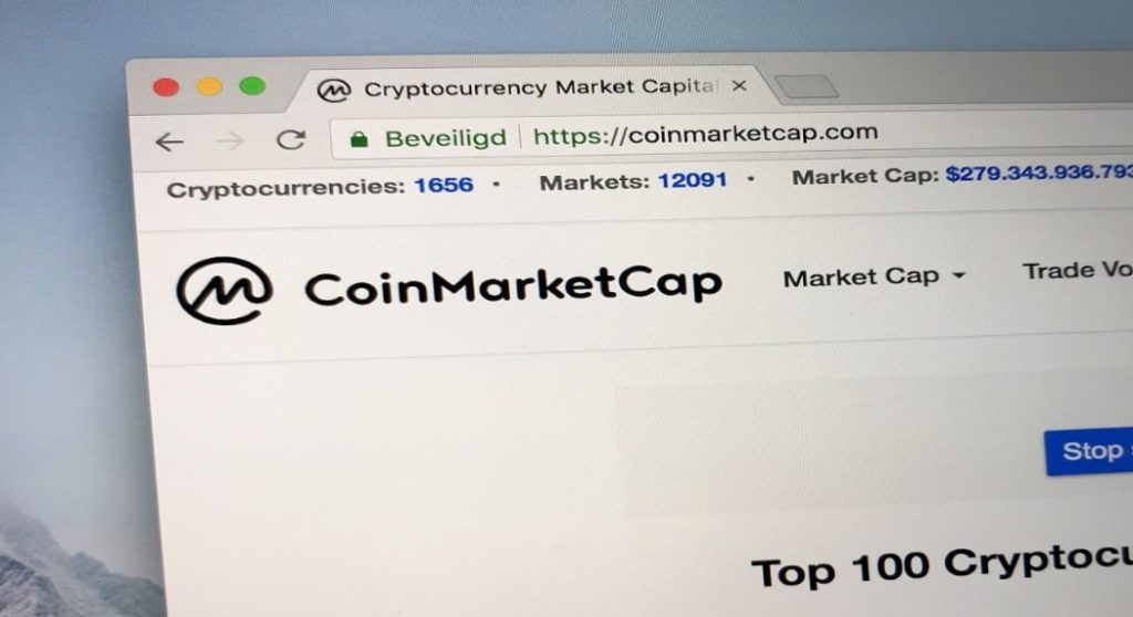 Interest by CoinMarketCap the new tool offered by CoinMarketCap