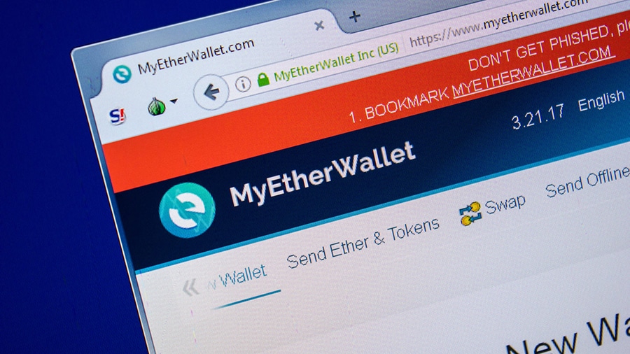 MyEtherWallet opens confidential interaction with dapps through the extension for Chrome