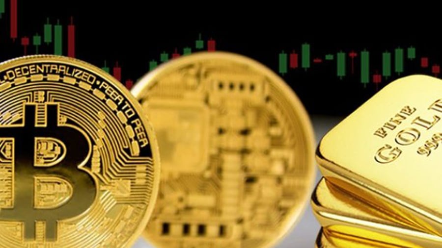 Bitcoin for the first time since June surpassed gold in terms of growth