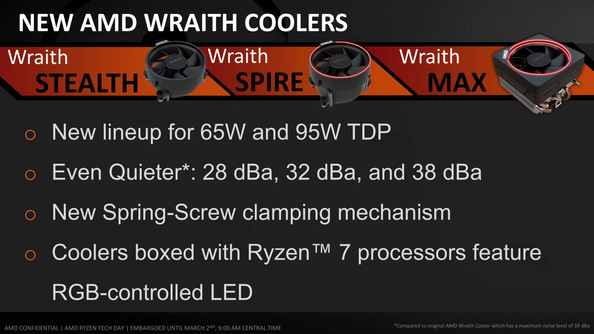 The boxed cooler for AMD Ryzen "class =" border-image