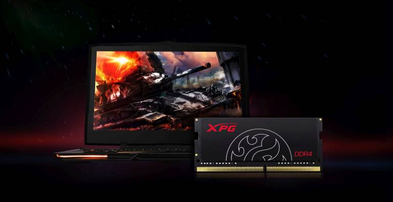XPG Hunter, the new notebook memories reach 32 GB and 3000 MHz