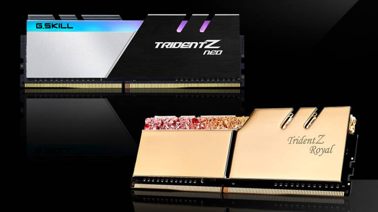 Four new high-capacity DDR4 modules for Intel and AMD workstations from G.Skill