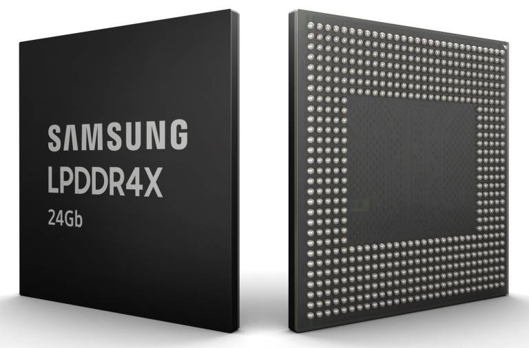 Samsung churns out 24 gigabit LPDDR4X memory chip