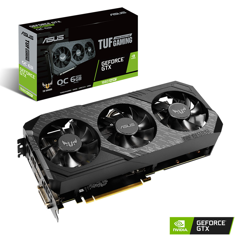 ASUS Announces its GeForce GTX 1660 and 1650 SUPER Graphics Card series |