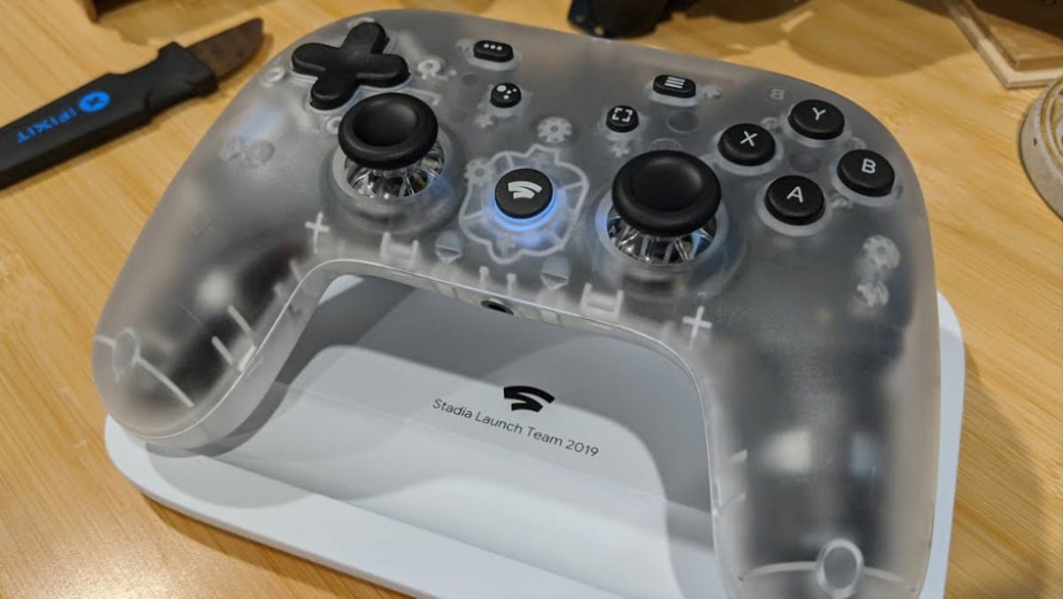 Google Stadia, here is the transparent controller that we can never have
