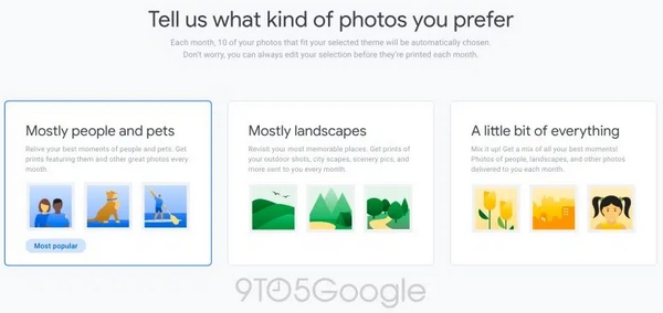 google photo print