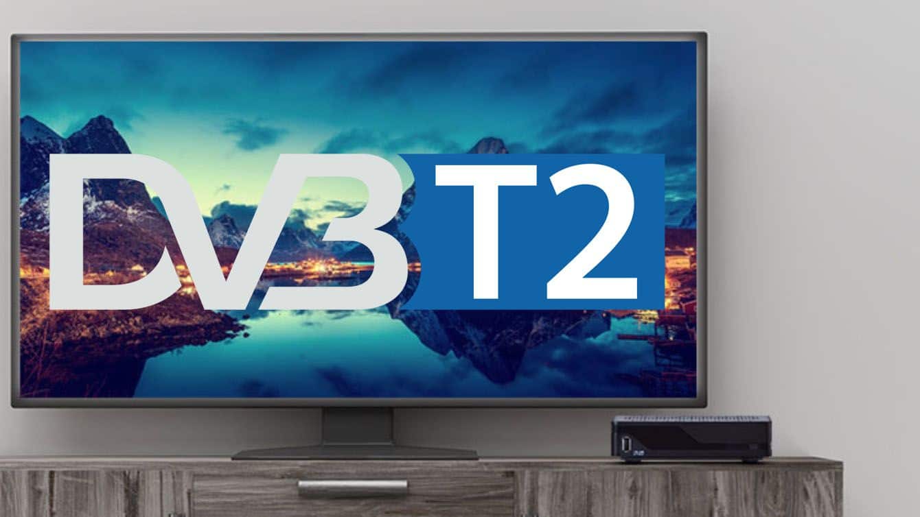 Guide to the channels and frequencies of the new DVB-T2 digital terrestrial