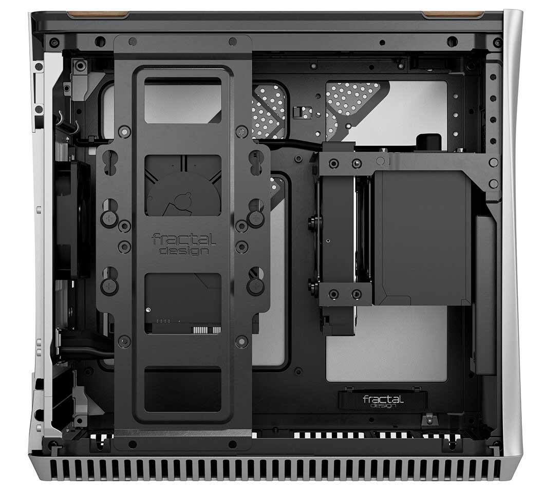 Fractal-Era-ITX-3 "width =" 1057 "height =" 960 "srcset =" https://www.bitcoinminershashrate.com/wp-content/uploads/2020/03/1584634454_967_Fractal-Era-ITX-box-16-liters-with-support-for-ATX.jpg 1057w, https://hardzone.es/app/uploads-hardzone.es/2020/03/Fractal-Era-ITX-3-300x272.jpg 300w, https://hardzone.es/app/uploads-hardzone.es /2020/03/Fractal-Era-ITX-3-1024x930.jpg 1024w, https://hardzone.es/app/uploads-hardzone.es/2020/03/Fractal-Era-ITX-3-768x698.jpg 768w "sizes =" (max-width: 1057px) 100vw, 1057px "/></p>
<p>Of course, the dust filters are in the areas where the ventilation is installed, thus avoiding dust inside.</p>
<p>As for graphics cards, it is capable of supporting 295mm models if we install an SFX-L power supply, or if we decide on a larger size such as SFX or ATX, the dimensions of the GPU are reduced to 210 or 190mm respectively, all options with a maximum width of 125 mm and a height not exceeding 47 mm.</p>
<h3>Expansion and price options</h3>
<div class=