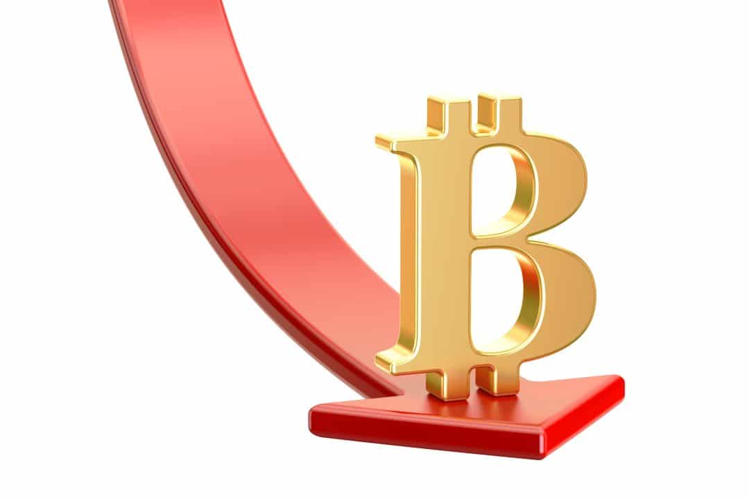 Bitcoin scende a 3,637$ ma rimbalza sopra i 5.000$ in pochi minuti. Analisi della settimana - bitcoin down 1024x683