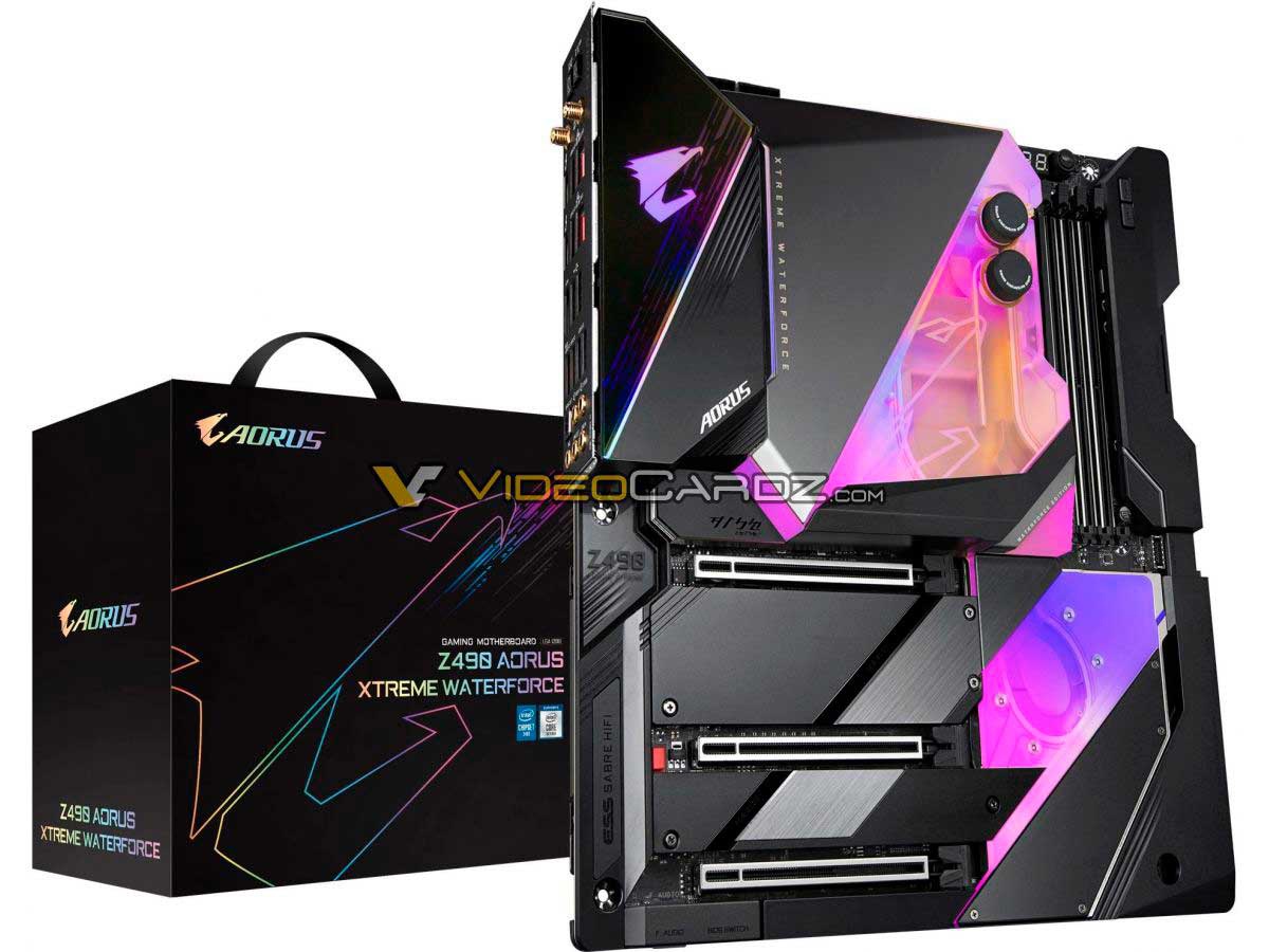 Gigabyte-Z490-AORUS-Xtreme-WaterForce "width =" 1200 "height =" 900 "srcset =" https://hardzone.es/app/uploads-hardzone.es/2020/04/VC-Gigabyte-Z490-AORUS -Xtreme-WaterForce.jpg 1200w, https://hardzone.es/app/uploads-hardzone.es/2020/04/VC-Gigabyte-Z490-AORUS-Xtreme-WaterForce-300x225.jpg 300w, https: // hardzone .es / app / uploads-hardzone.es / 2020/04 / VC-Gigabyte-Z490-AORUS-Xtreme-WaterForce-1024x768.jpg 1024w, https://hardzone.es/app/uploads-hardzone.es/2020/ 04 / VC-Gigabyte-Z490-AORUS-Xtreme-WaterForce-768x576.jpg 768w, https://hardzone.es/app/uploads-hardzone.es/2020/04/VC-Gigabyte-Z490-AORUS-Xtreme-WaterForce -200x150.jpg 200w "sizes =" (max-width: 1200px) 100vw, 1200px "/></p>
<p>This is something that, if one or the other hypothesis about who has yielded is confirmed, will end up being seen in not long. We have reported for months about the problems Intel is having to implement PCIe 4.0 in its chipsets, to the point that Z490 has not arrived in time and will only be included with PCIe 3.0.</p>
<p>Therefore and being more than likely, version 4 of this interface will arrive with the hypothetical Z590 and in all its splendor as it has done in AMD's X570, although we hope that in the case of Intel it does not have to depend on a auxiliary fan.</p>
<p><img decoding=