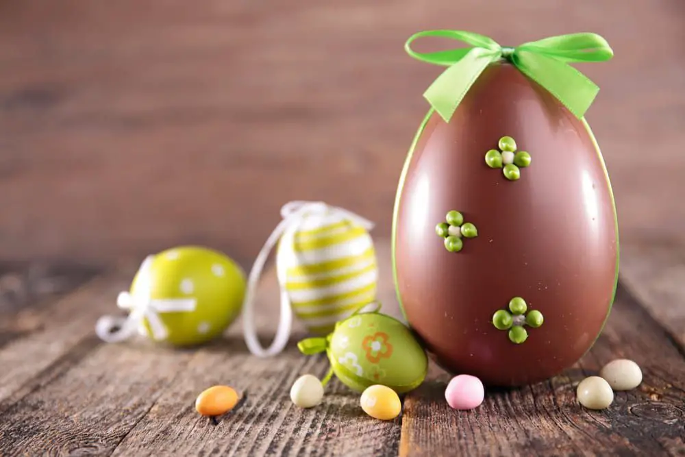 Where and when was the tradition of Easter eggs born?