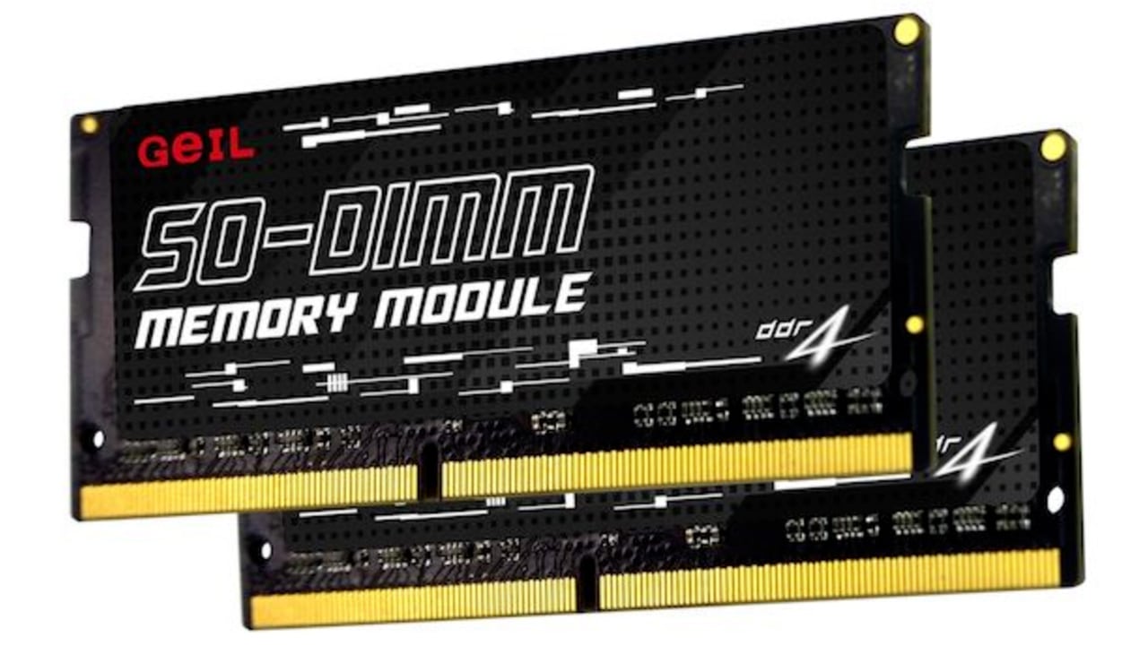 Spacious and fast SODIMM memories for GeIL