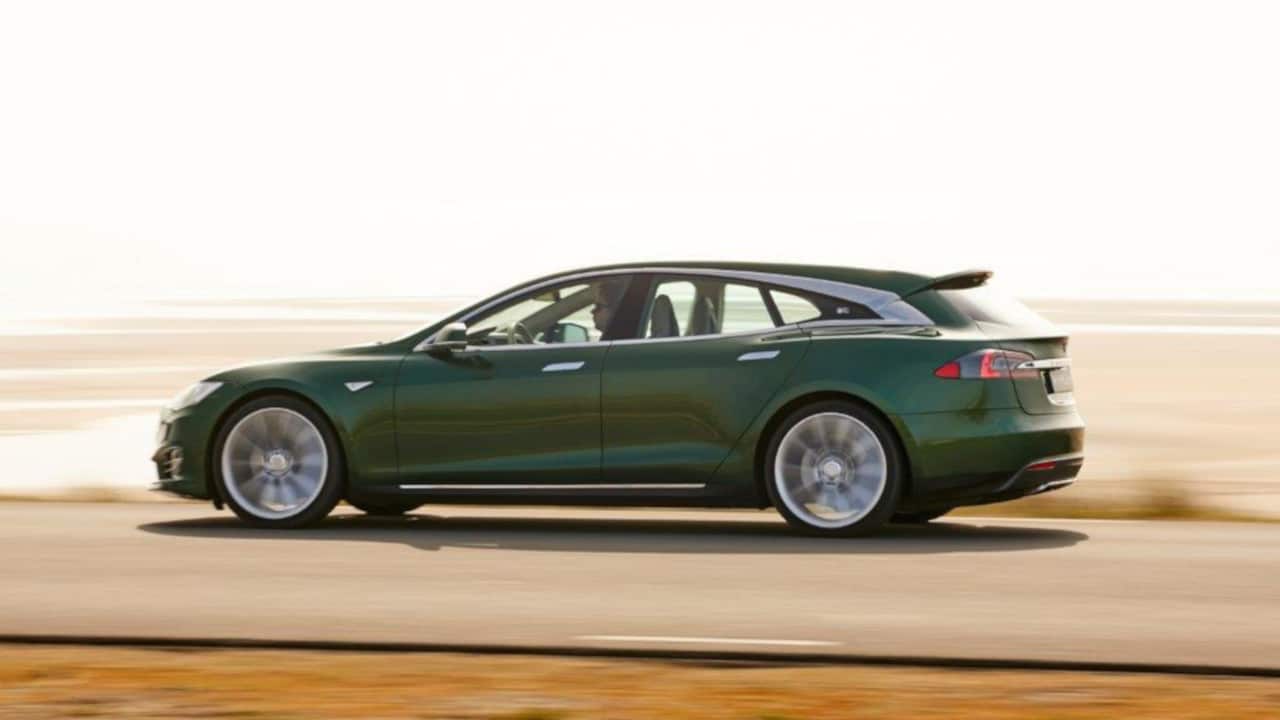 A Tesla Model S station wagon? here it is, and is on sale for only 224,000 euros