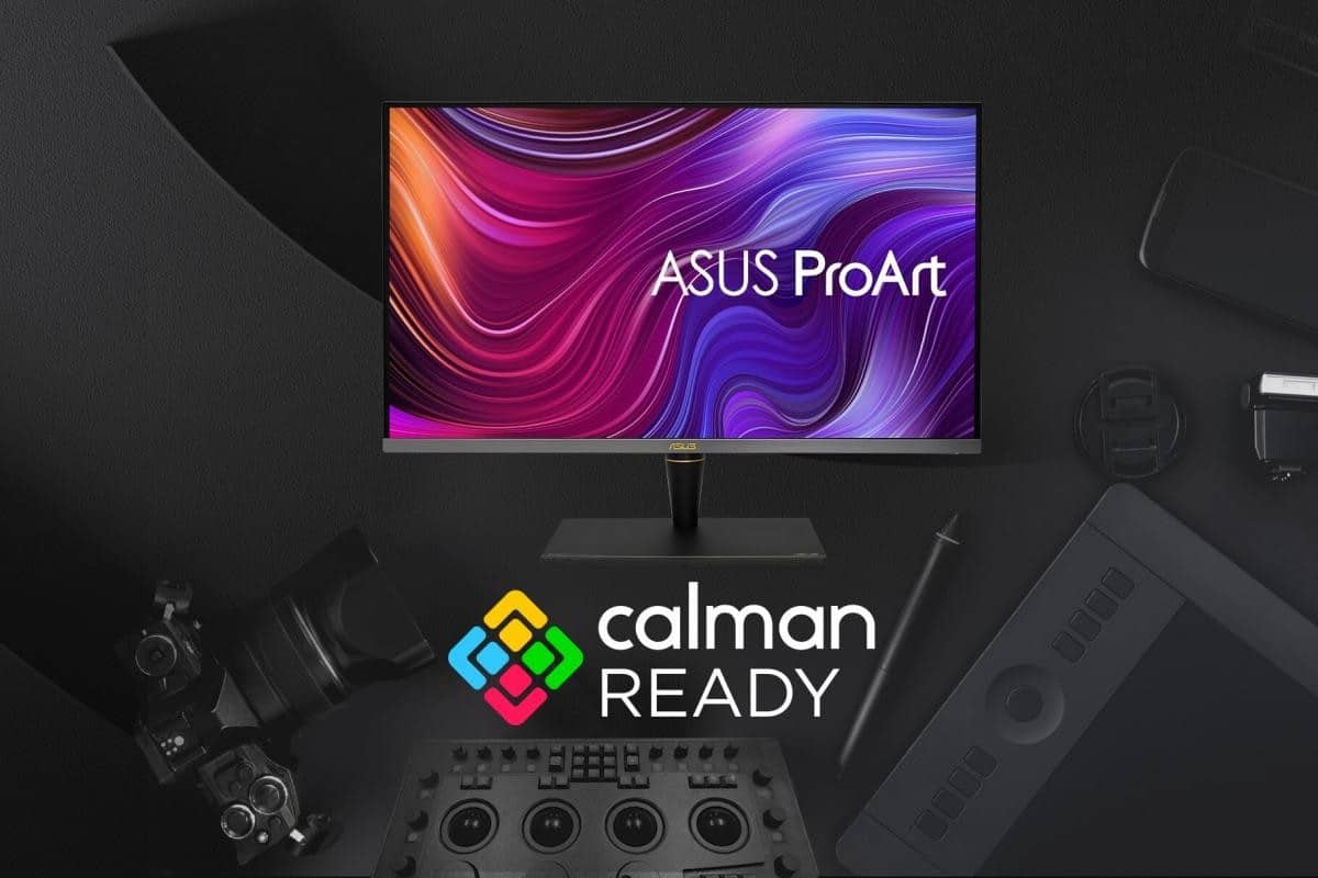 Asus ProArt: five monitors receive Calman Ready and Calman Verified certifications