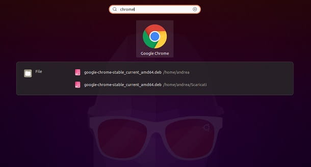 Search Google Chrome for Ubuntu