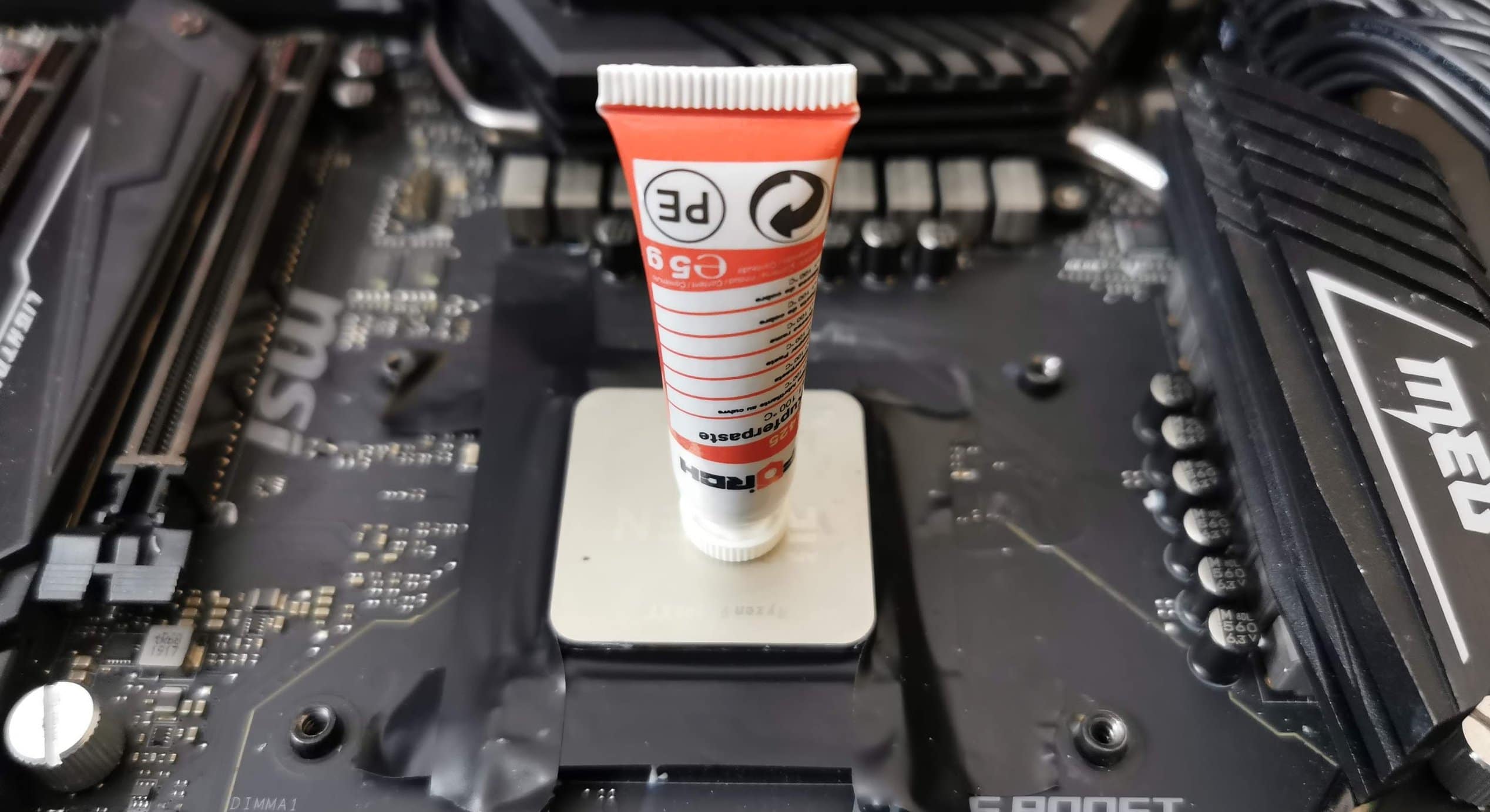 Copper paste better than thermal paste?  Myth busted - a bit |  practice