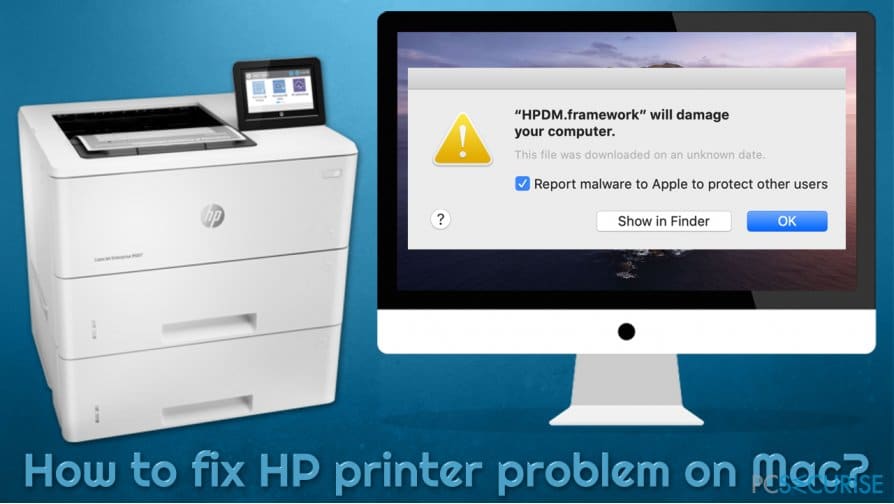How to fix HP printer problem on Mac?