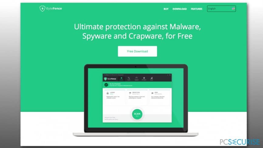 Uninstall ByteFence anti-malware