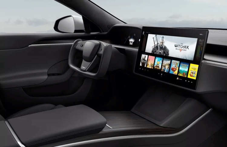 New Tesla Model S cars get support for The Witcher 3 and Cyberpunk 2077
