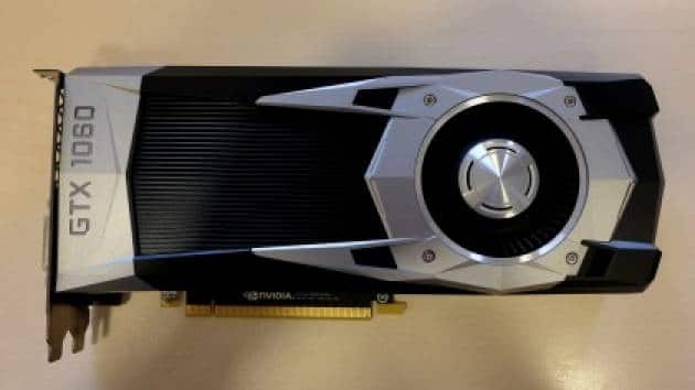 Nvidia GeForce GTX 1060 graphics card