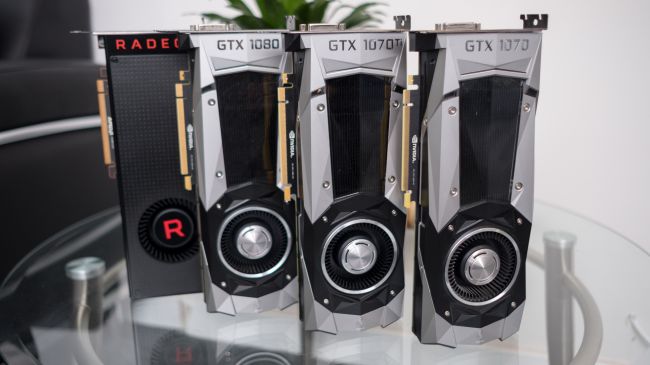 Nvidia and AMD graphics cards