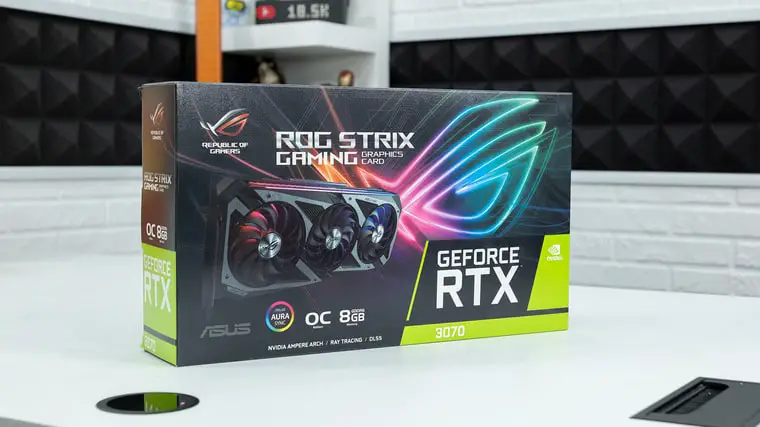 Обзор ROG Strix GeForce RTX 3070 OC