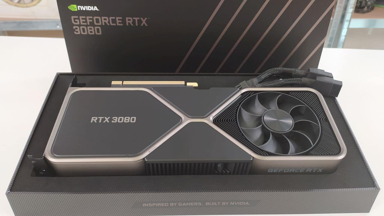 The 8 on the RTX 3080 Founders Edition is upside down, at least on the early models