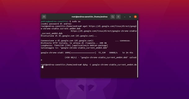 How to install Chrome on Ubuntu from Terminal