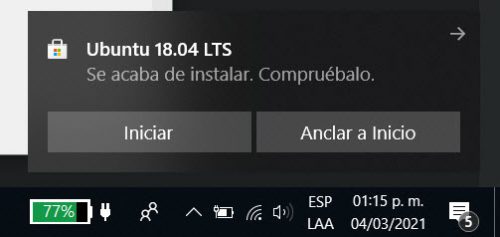 use ubuntu 18.04 LTS on windows 10 build 17134 