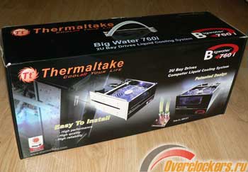tests of the new CBO Thermaltake Big Water 760i