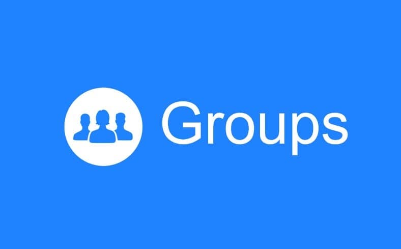 How a private or public Facebook group works