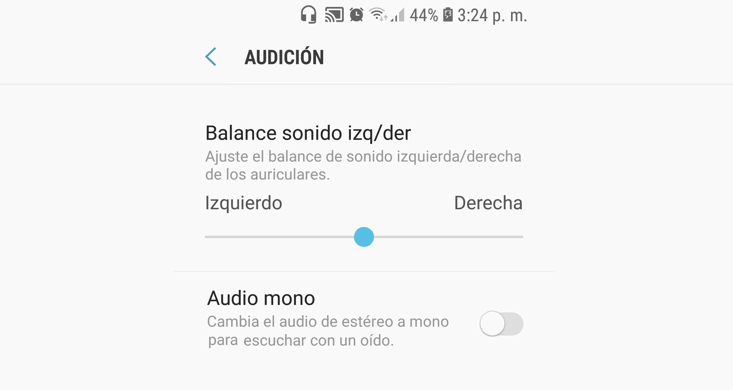 Cómo ajustar el BALANCE de audio en Android