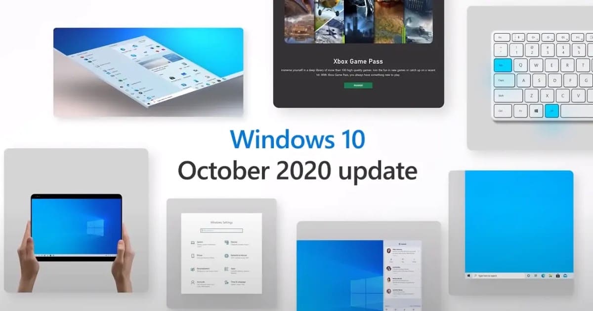 New update for Windows 10: October version 20H2