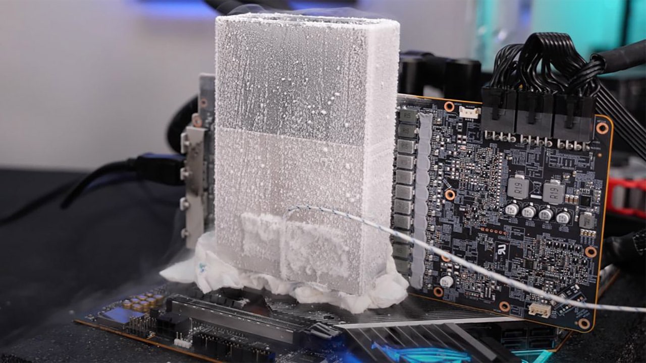 RX 6900 XT at 3.2 GHz with liquid nitrogen, the power of Navi 21 XTXH: it is an overclocking record