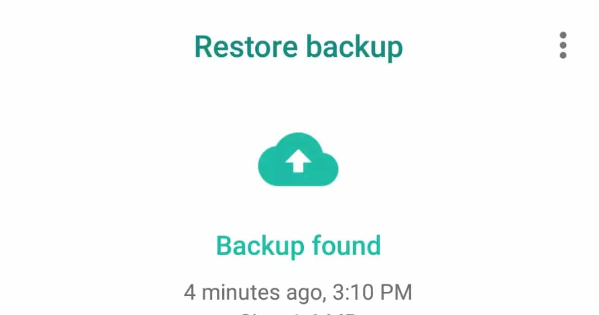 Recover deleted Whatsapp messages and restore backups
