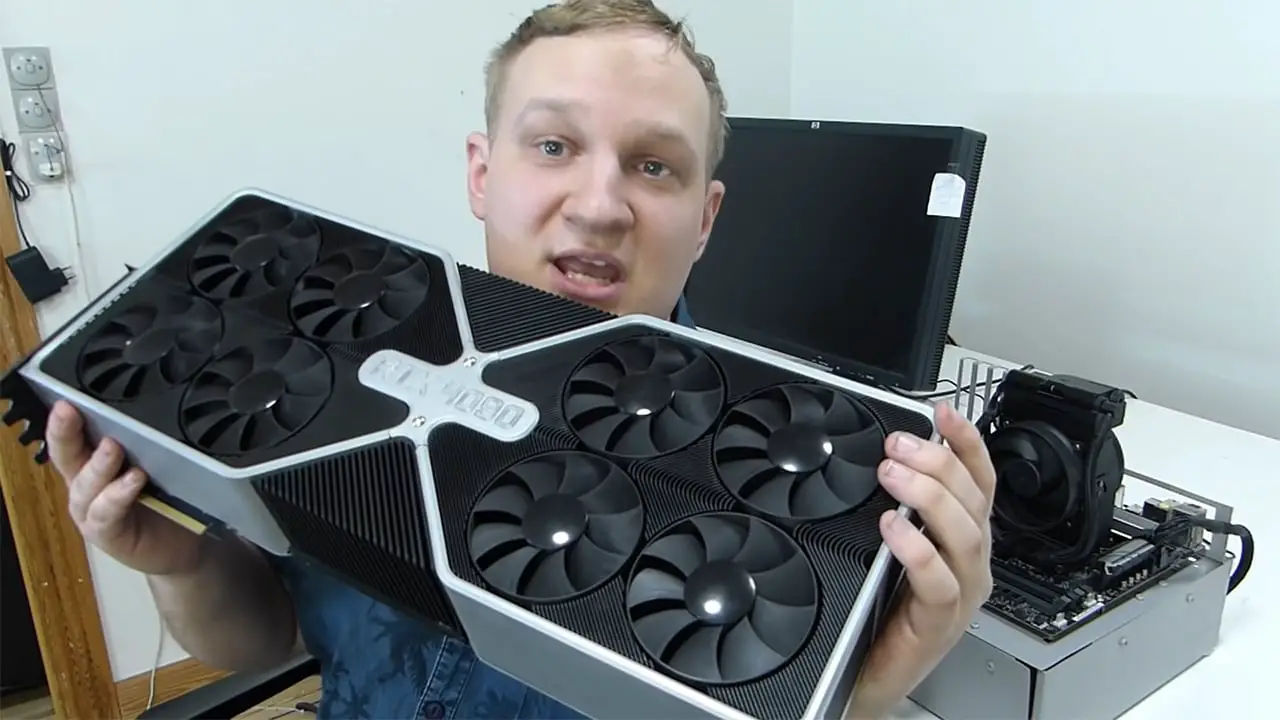 The GeForce RTX 4090 is reality (as a joke): here is the quad-GPU that everyone (or almost everyone) dreams of
