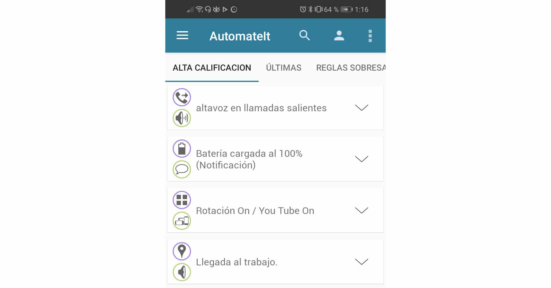 Ejecuta acciones de forma automática en el celular con AutomateIt