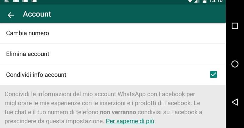 Whatsapp shares number and info with Facebook: how to prevent it and what does it mean?