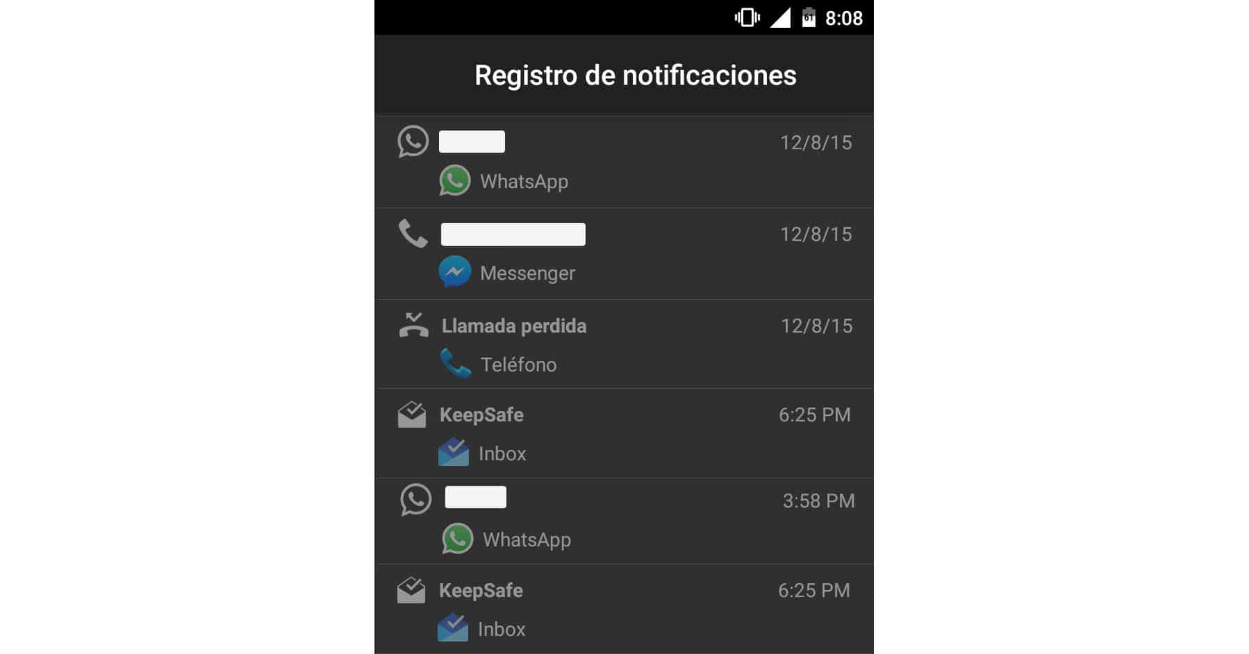 Dónde se guardan o cómo ver las notificaciones antiguas en Android