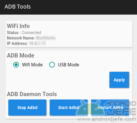 adb tools adb por wifi apk